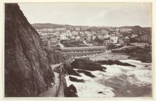 Ilfracombe, Capstone Parade and Wildersmouth, 1860/94. Creator: Francis Bedford