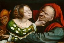 Ill-Matched Lovers, c. 1520/1525. Creator: Quentin Metsys I