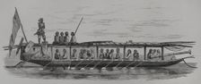 Illanoan Pirates from Tampassook, Borneo, 1856. Creator: Unknown