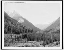Illecillewaet Valley and Ross Peak, Selkirk Mts., B.C., (1902?). Creator: Unknown