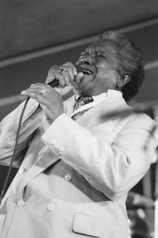 Illinois Jacquet, North Sea Jazz Festival, The Hague, Netherlands, 1993. Creator: Brian Foskett