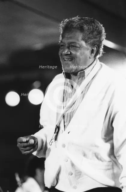 Illinois Jacquet, North Sea Jazz Festival, Holland, 1993. Creator: Brian Foskett.