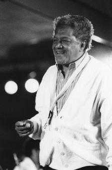 Illinois Jacquet, North Sea Jazz Festival, Holland, 1993. Creator: Brian Foskett