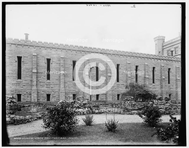 Illinois State Penitentiary, Joliet, between 1890 and 1901. Creator: Unknown.