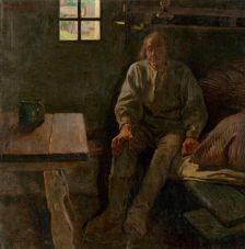 Illness, 1907. Creator: Milos Slovák