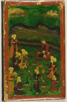 Illuminated Bookbinding of the Gulistan of Sa'di, 17th century. Creator: Unknown