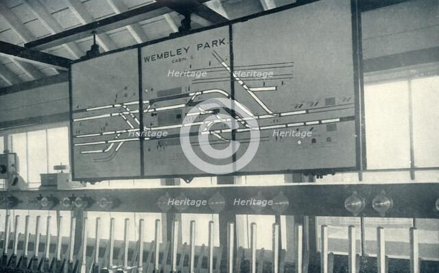 'Illuminated Diagram of Signals', 1922. Creator: Unknown.