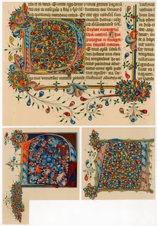 Illuminated initial letters, 1405-1415