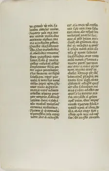 Illuminated Manuscript Leaf, c. 1450. Creator: Unknown