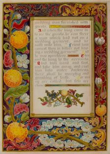 Illuminated Parable: The Wedding, c. 1936. Creators: Robert Stewart, James Gross