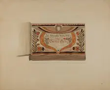 Illuminated Title Page from Manuscript Songbook, c. 1937. Creator: Elmer G Anderson