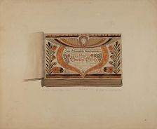 Illuminated Title Page from Manuscript Songbook, c. 1937. Creator: Elmer G Anderson