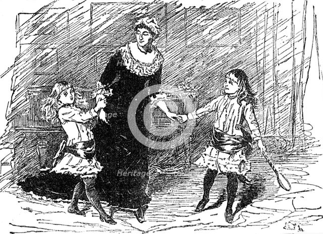 Illustrated handbooks to the picture exhibitions: "Mrs. Dominick Gregg..." by John Pettie, 1880. Creator: Unknown.