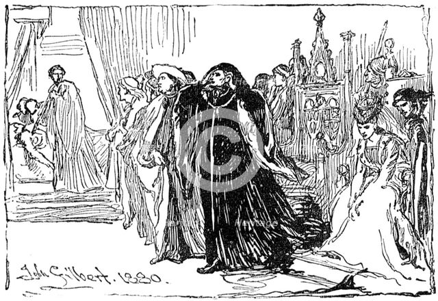 Illustrated handbooks to the picture exhibitions: "King Henry VI.," Part II. by John Gilbert, 1880. Creator: Unknown.