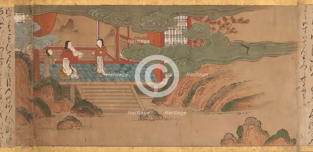 Illustrated Legends of the Origins of the Kumano Shrines...late 16th-early 17th century. Creator: Unknown.