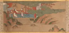 Illustrated Legends of the Origins of the Kumano Shrines...late 16th-early 17th century. Creator: Unknown