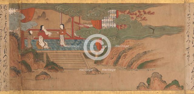 Illustrated Legends of the Origins of the Kumano Shrines...late 16th-early 17th century. Creator: Unknown.