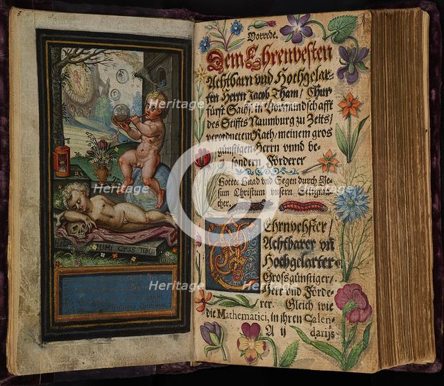 Illustrated manuscript, 1603 with 1613-1616 additions.  Creator: Unknown.