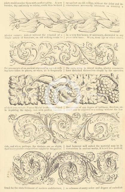 Illustrated Tariff of the Improved Papier-Mâché Picture Frames, also, Enriched Mou..., [about 1847]. Creator: Unknown.