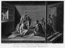 Illustration of a Japanese Sentry House, 1813. Creator: Jegor Skotnikoff