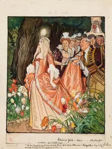 Illustration of Adalmina’s Pearl, c1880s. Creator: Albert Edelfelt