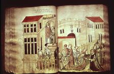 Illustration of the Bible of the Council of Trent (1545 - 1563)
