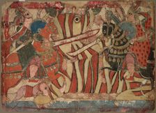 Illustration of the Mahabharata, c. 1800. Creator: Unknown
