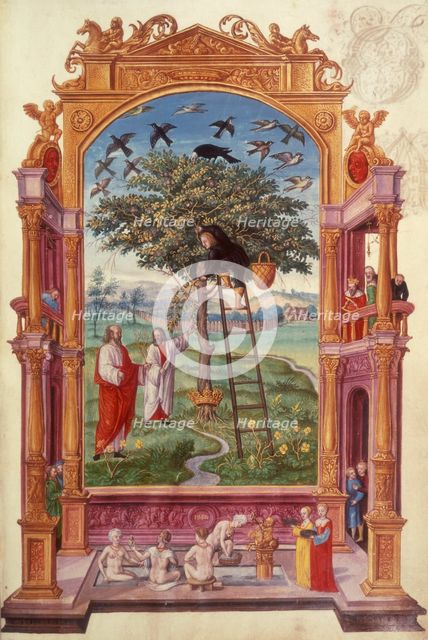 Illustration of the Other Parable, 1582.  Creator: Unknown.
