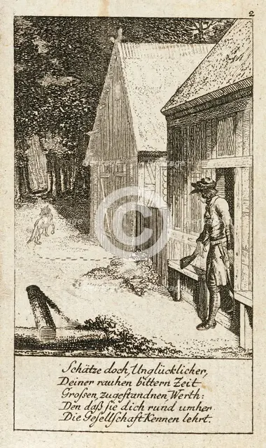Illustration of 'Various Subjects', 1779. Creator: Daniel Nikolaus Chodowiecki.