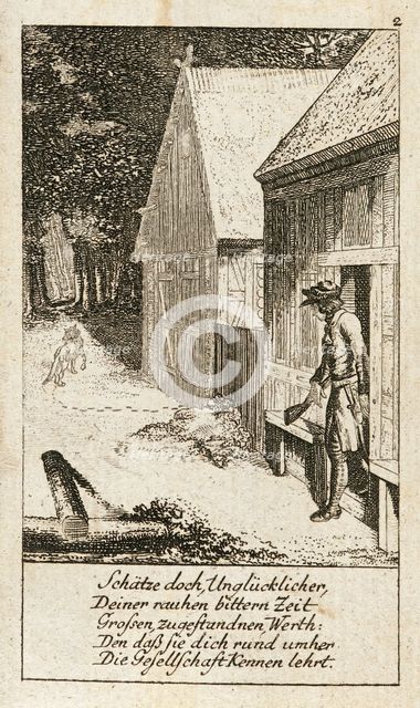 Illustration of 'Various Subjects', 1779. Creator: Daniel Nikolaus Chodowiecki.