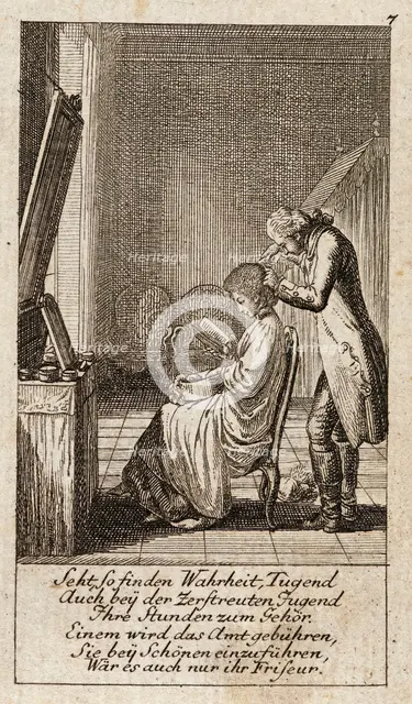 Illustration of 'Various Subjects', 1779. Creator: Daniel Nikolaus Chodowiecki.