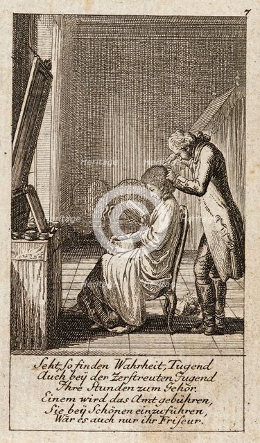 Illustration of 'Various Subjects', 1779. Creator: Daniel Nikolaus Chodowiecki.