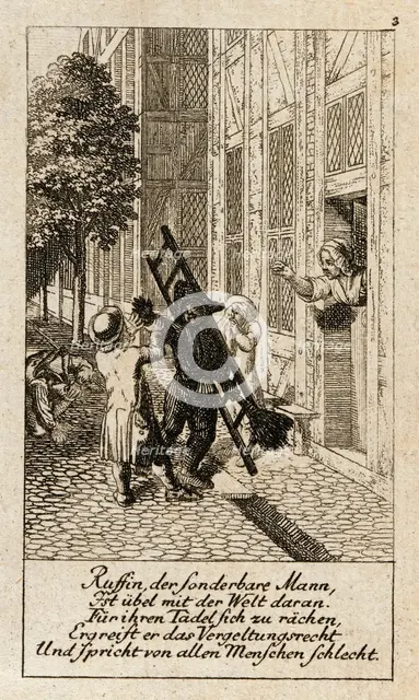 Illustration of 'Various Subjects', 1779. Creator: Daniel Nikolaus Chodowiecki.