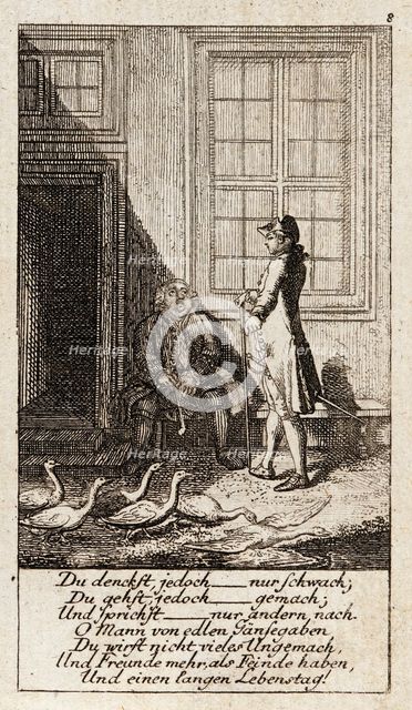 Illustration of 'Various Subjects', 1779. Creator: Daniel Nikolaus Chodowiecki.