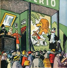 Illustration by Andre Helle from Fables de la Fountaine, 1922, (1929). Artist: Andre Helle