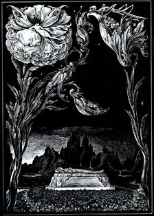 Illustration for "Tales of Mystery and Imagination" by Edgar Allan Poe, 1905. Creator: Martini, Alberto (1876-1954)
