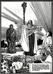 Illustration for The Altar Book 1892, (1897). Artist: Robert Anning Bell