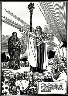 Illustration for The Altar Book 1892, (1897). Artist: Robert Anning Bell