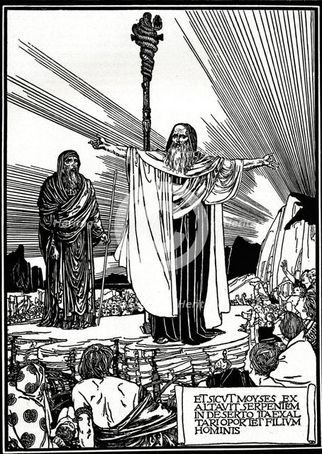 'Illustration for The Altar Book', 1892, (1897). Artist: Robert Anning Bell.