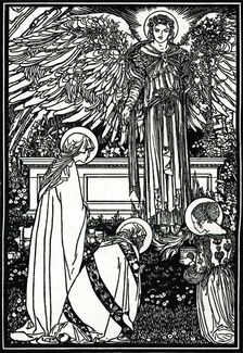 Illustration for The Altar Book 1892, (1897). Artist: Robert Anning Bell