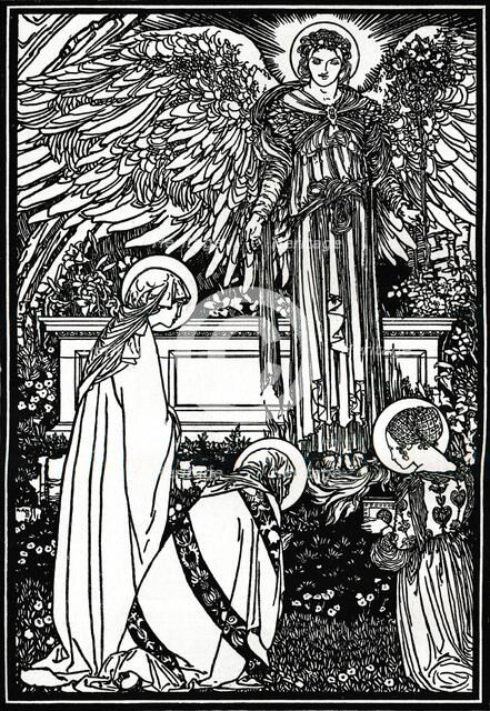 'Illustration for The Altar Book', 1892, (1897). Artist: Robert Anning Bell.