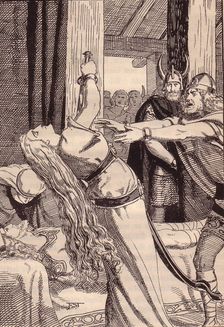 Illustration for The Edda: Germanic Gods and Heroes by Hans von Wolzogen. Artist: Stassen, Franz (1869-1949)