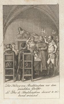 Illustration for the History of Henry VIII 1796. Creator: Friedrich Christian Geyser
