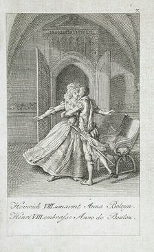 Illustration for the History of Henry VIII 1797. Creator: Eberhard Siegfried Henne
