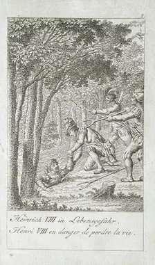Illustration for the History of Henry VIII 1797. Creator: Eberhard Siegfried Henne