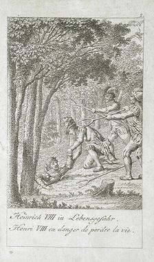 Illustration for the History of Henry VIII 1797. Creator: Eberhard Siegfried Henne