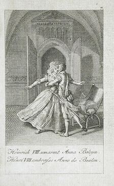 Illustration for the History of Henry VIII 1797. Creator: Eberhard Siegfried Henne