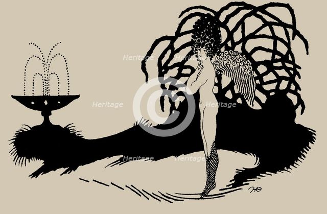 Illustration for the journal Zolotoe Runo (The Golden Fleece), 1900s.