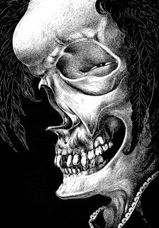 Illustration for the story "King Pest" by Edgar Allan Poe, 1905. Creator: Martini, Alberto (1876-1954)