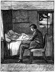 Illustration for the poem Last Words by Owen Meredith, 1860. Artist: John Everett Millais